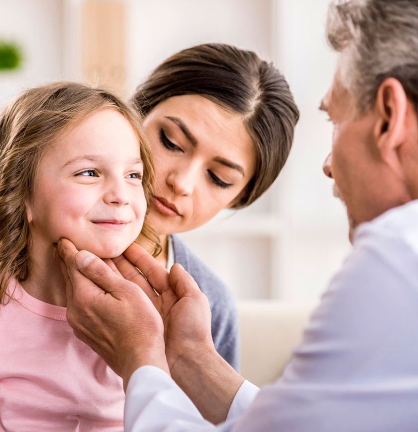Family at Doctor