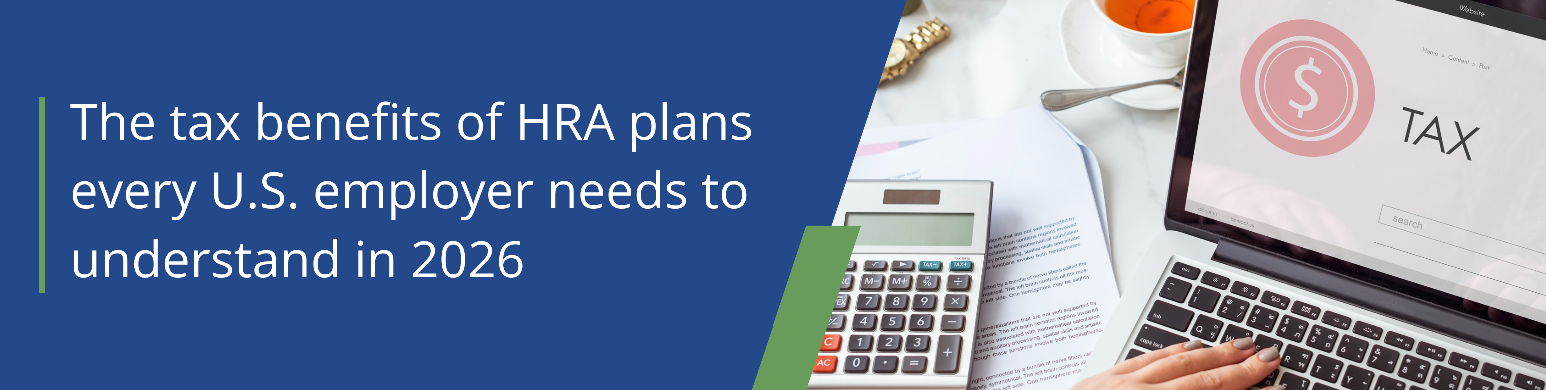 tax benefits of HRA plans 2026
