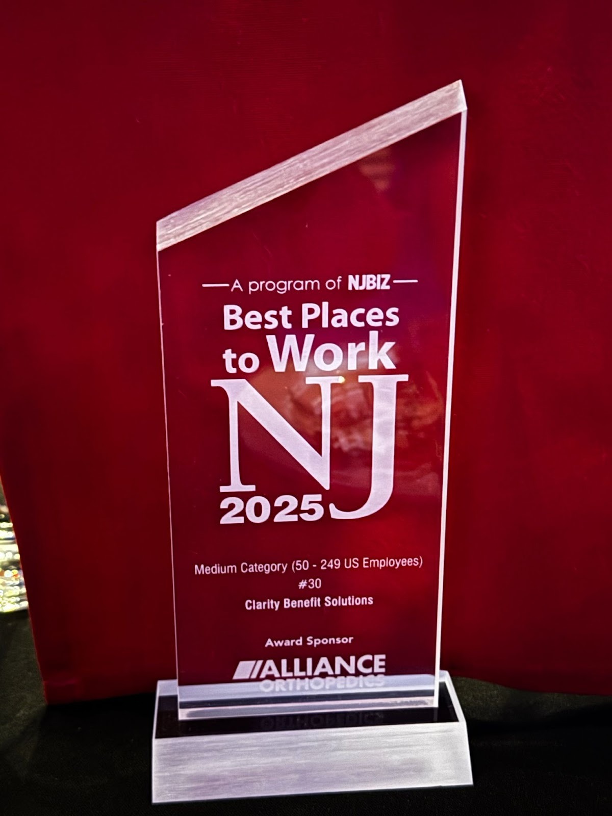 Best place to work in New Jersey