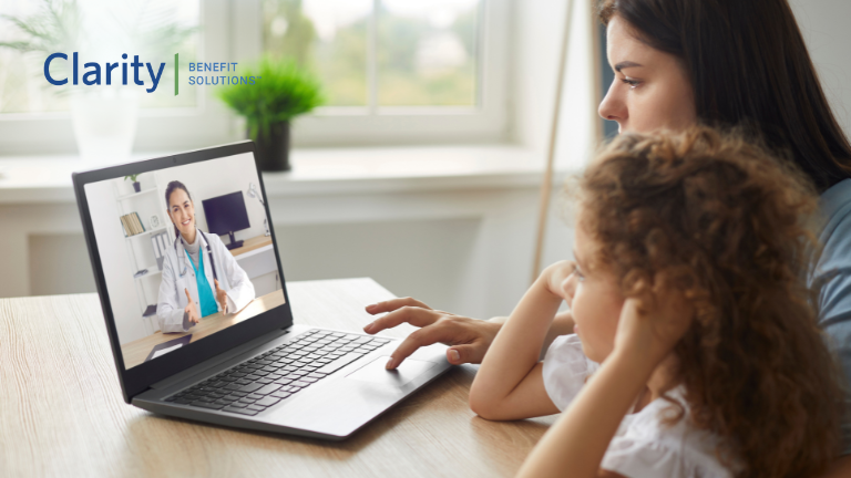 employee reviewing 2023 healthcare trends
